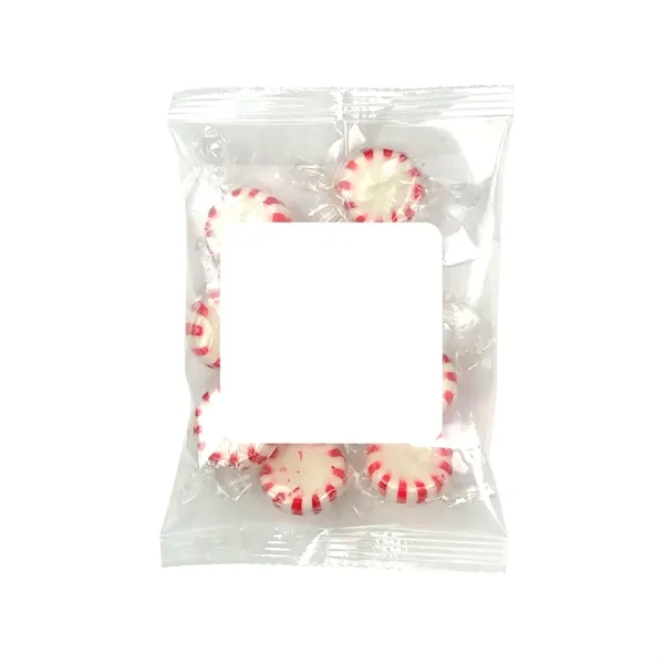 4" x 4" small snack bags filled with your choice of... from ASI 68507 The Magnet Group / The 1919 Candy Company