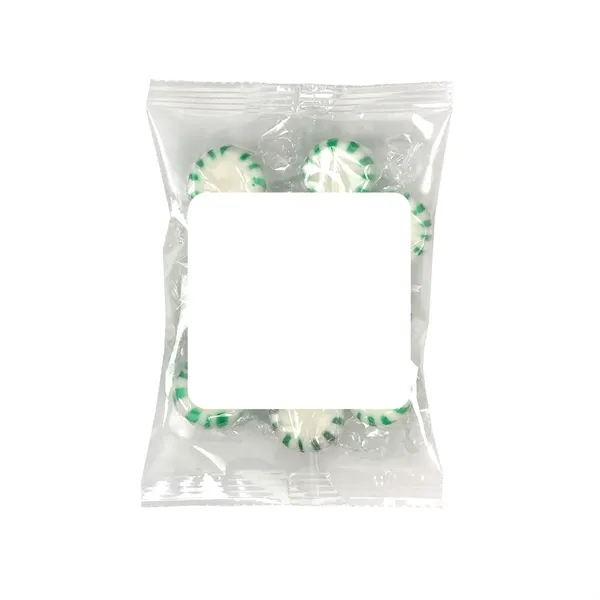4" x 4" small snack bags filled with your choice of... from ASI 68507 The Magnet Group / The 1919 Candy Company