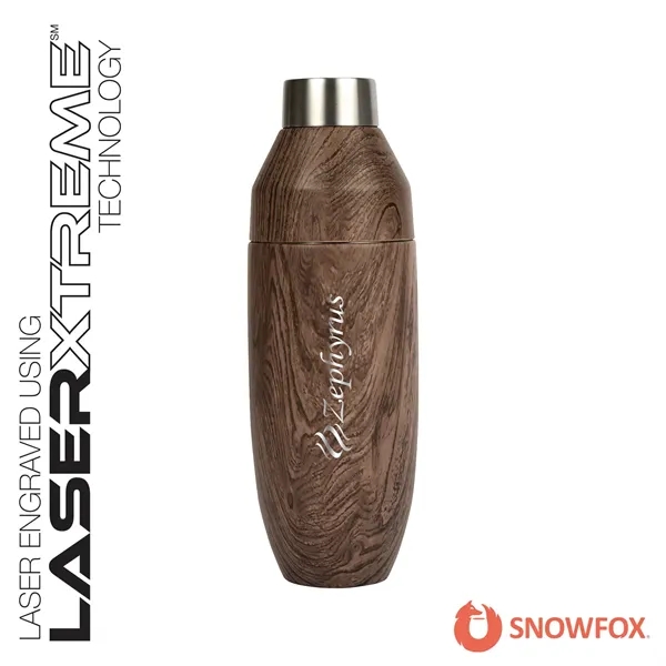 Snowfox® 22 oz. Vacuum Insulated Cocktail Shaker... from ASI 67866 Logomark/Valumark