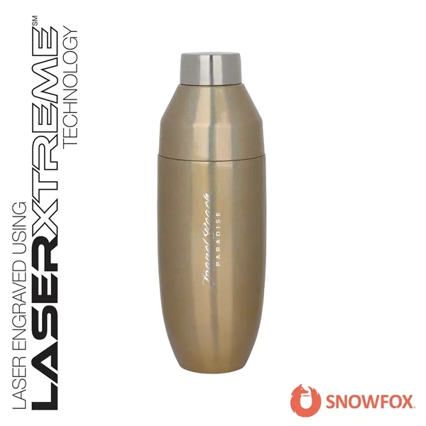 Snowfox® 22 oz. Vacuum Insulated Cocktail Shaker... from ASI 67866 Logomark/Valumark