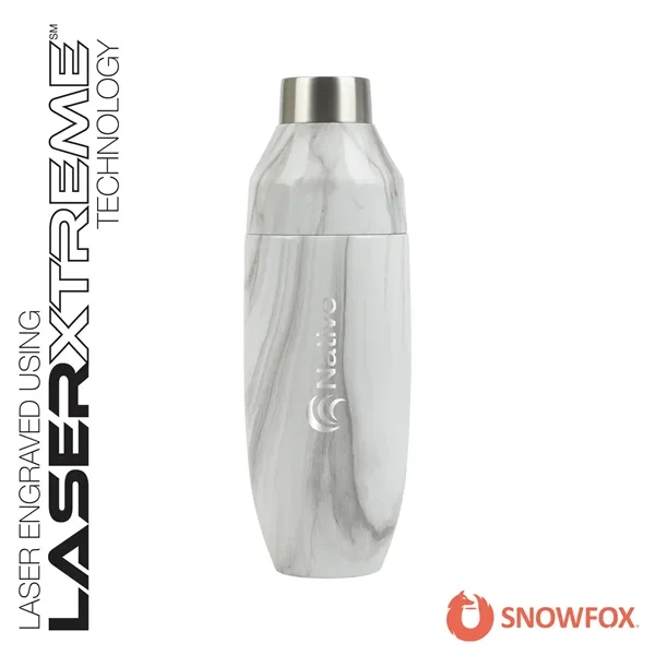 Snowfox® 22 oz. Vacuum Insulated Cocktail Shaker... from ASI 67866 Logomark/Valumark