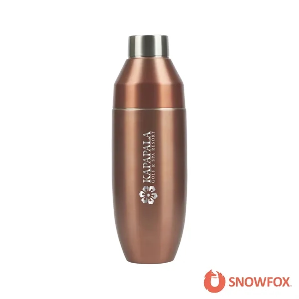 Snowfox® 22 oz. Vacuum Insulated Cocktail Shaker... from ASI 67866 Logomark/Valumark