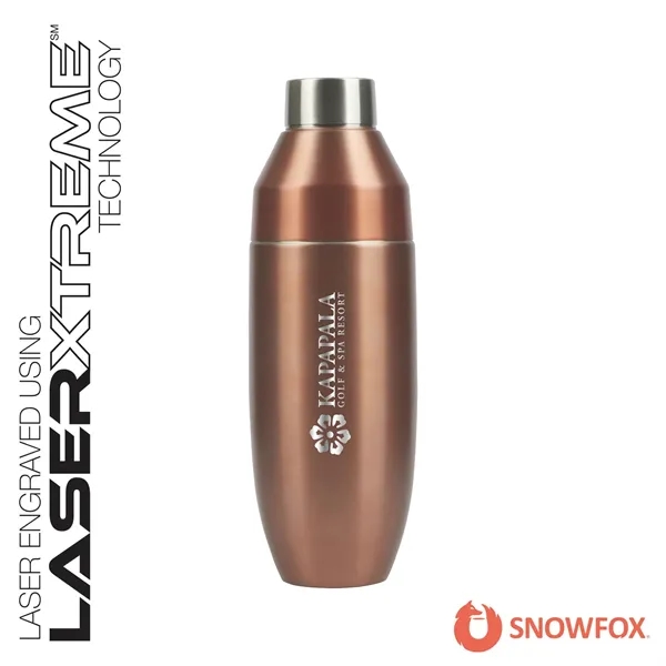 Snowfox® 22 oz. Vacuum Insulated Cocktail Shaker... from ASI 67866 Logomark/Valumark