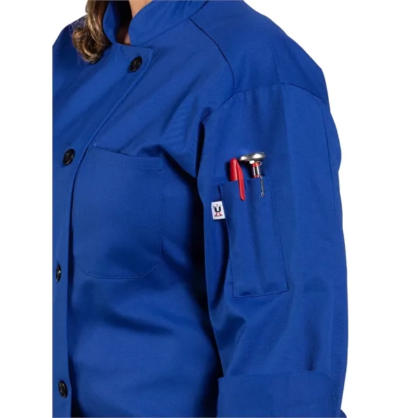 Uncommon Threads Unisex Moroccan Chef Coat - Colors.... from ASI 86018 Scrub Authority / Uniform Stores