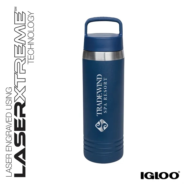 Igloo® 24 oz. Vacuum Insulated Bottle... from ASI 67866 Logomark/Valumark