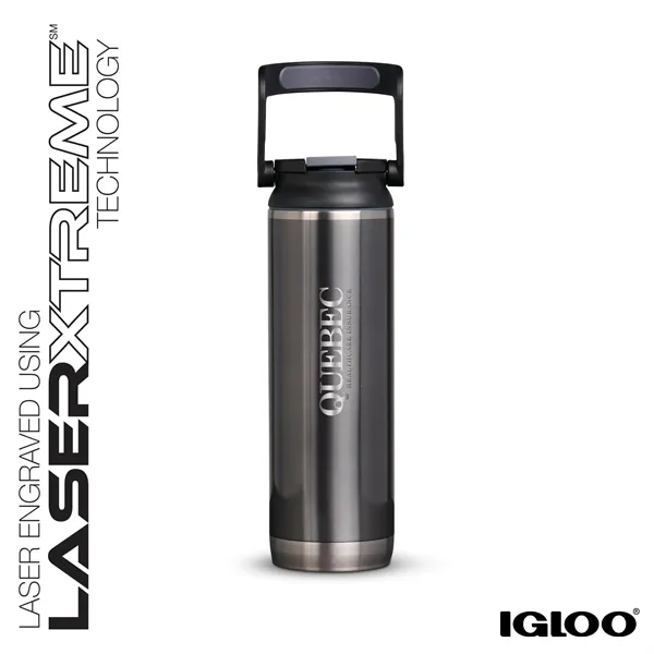 Igloo® 20 oz. Double Wall Vacuum Insulated Water Bottle... from ASI 67866 Logomark/Valumark