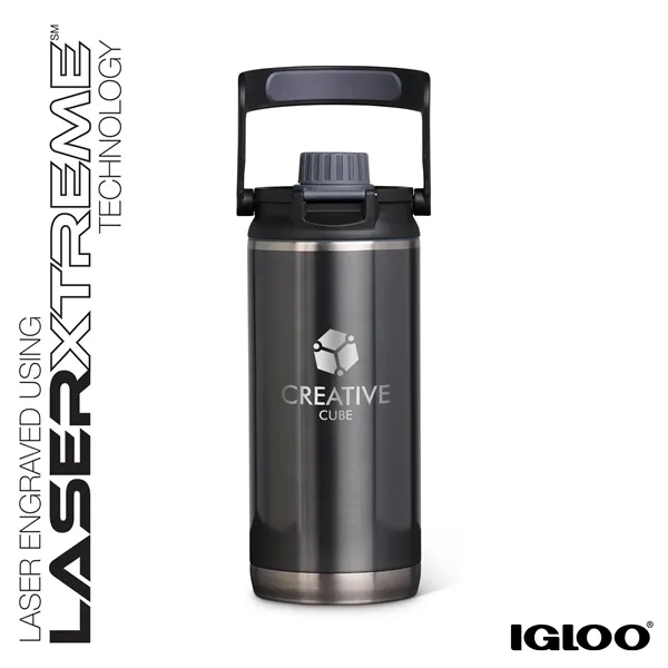Igloo® 36 oz. Double Wall Vacuum Insulated Water Bottle... from ASI 67866 Logomark/Valumark