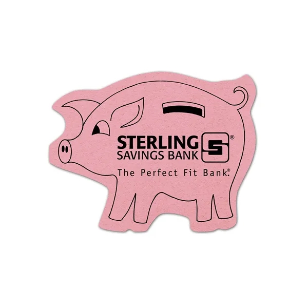 6" Piggy Bank Compressed Sponge... from ASI 35730 Americanna Co