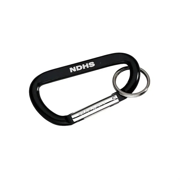 1.63" x 3.5" x 0.25" carabiner with split key ring for... from ASI 68507 The Magnet Group / Innovations by Magnet™