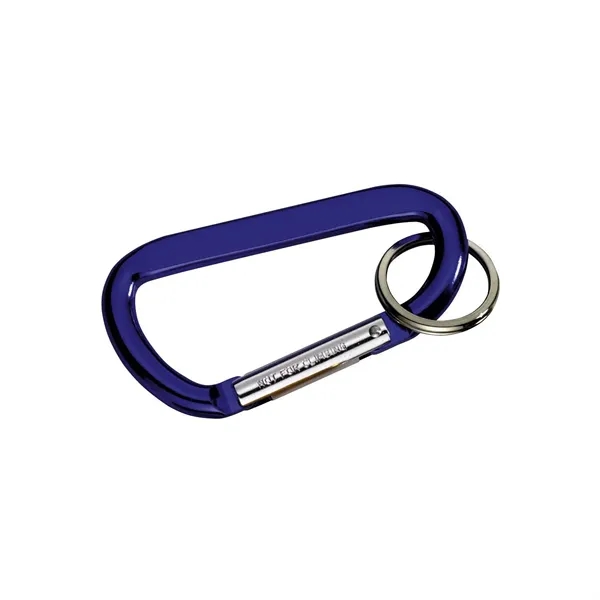 1.63" x 3.5" x 0.25" carabiner with split key ring for... from ASI 68507 The Magnet Group / Innovations by Magnet™