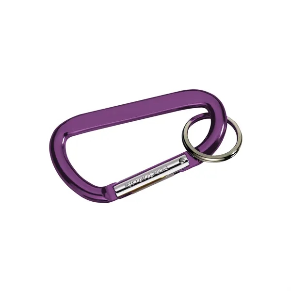 1.63" x 3.5" x 0.25" carabiner with split key ring for... from ASI 68507 The Magnet Group / Innovations by Magnet™