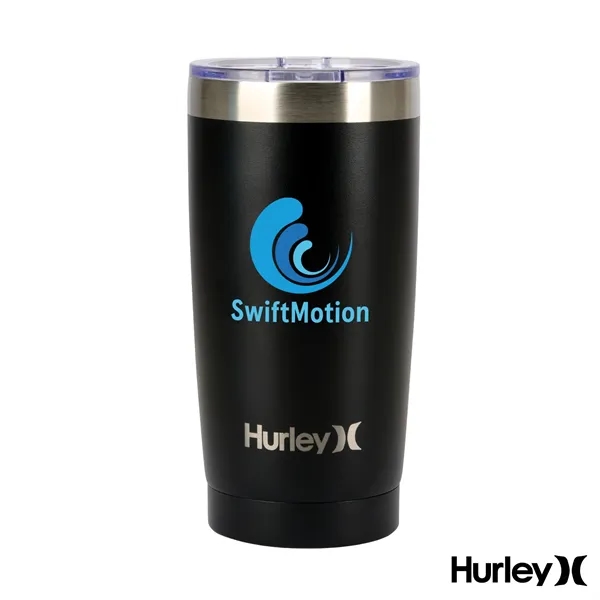 Hurley® 20 oz. Double Wall Stainless Steel Travel Tumbler... from ASI 67866 Logomark/Valumark