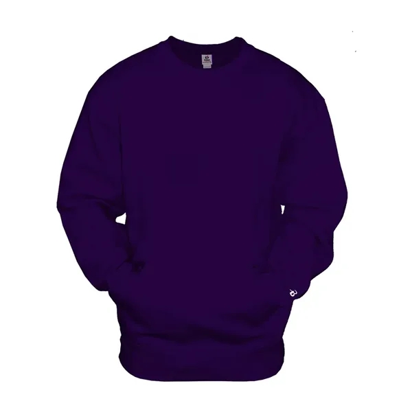 Crewneck sweatshirt with twill taped neckline and front pouch pocket.... from ASI 84358 S&S Activewear