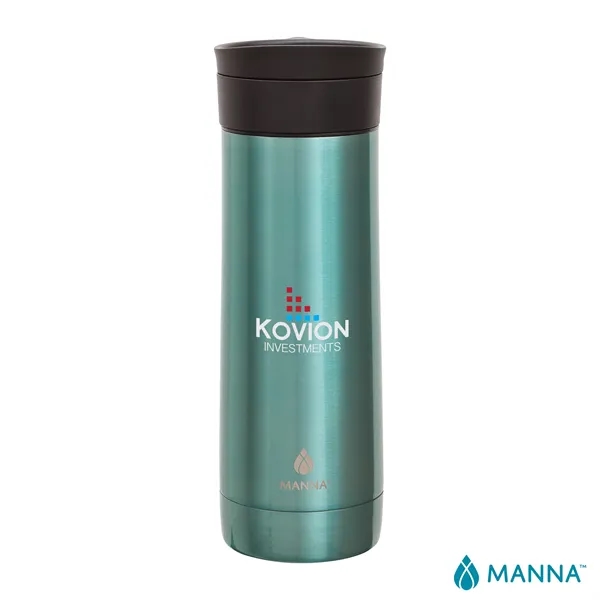3"  x 9.12"  x 3.5" Manna™ 17-ounce Verve insulated... from ASI 67866 Logomark/Valumark