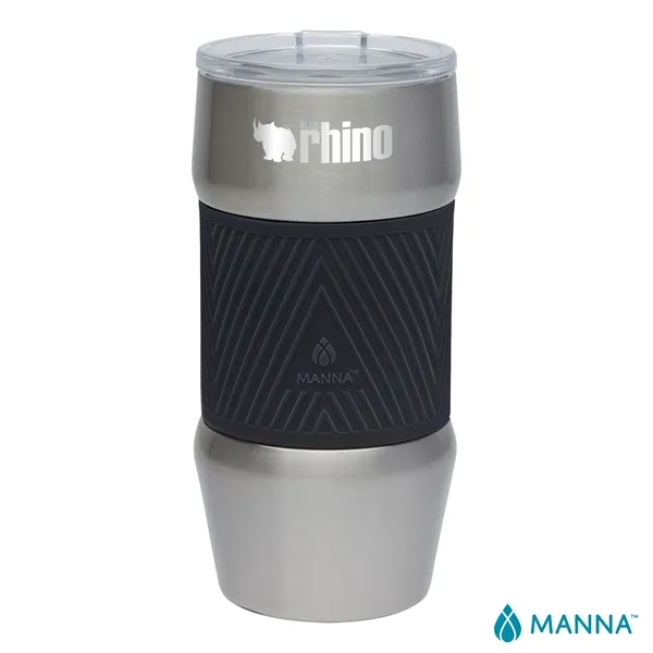 3.88" x 7.06" x 3.88" Manna™ 20 oz. insulated steel tumbler... from ASI 67866 Logomark/Valumark