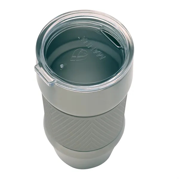 3.88" x 7.06" x 3.88" Manna™ 20 oz. insulated steel tumbler... from ASI 67866 Logomark/Valumark