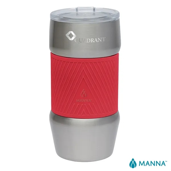 3.88" x 7.06" x 3.88" Manna™ 20 oz. insulated steel tumbler... from ASI 67866 Logomark/Valumark