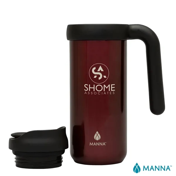 Manna™ Mocha Mug - 16 oz. Stainless Steel... from ASI 67866 Logomark/Valumark