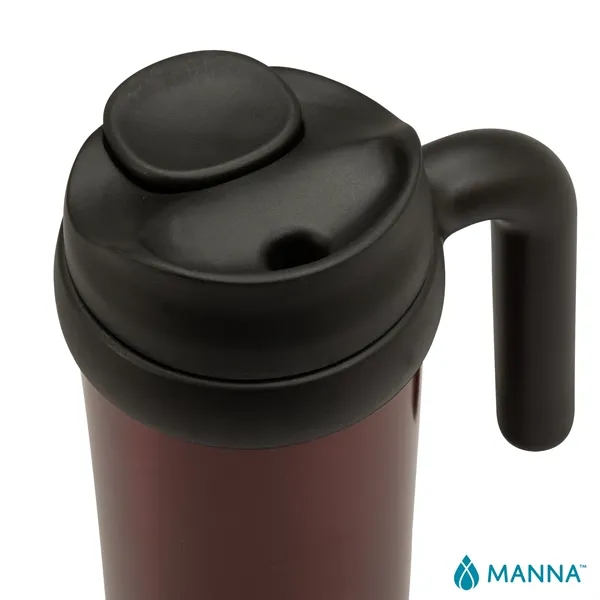Manna™ Mocha Mug - 16 oz. Stainless Steel... from ASI 67866 Logomark/Valumark