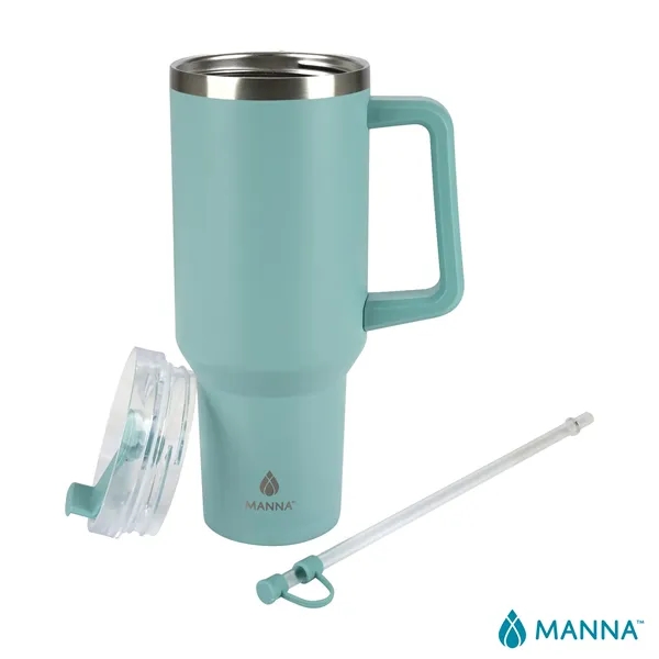 Manna™ Atlas 40 oz. Double Wall Stainless Steel Travel Tu...... from ASI 67866 Logomark/Valumark