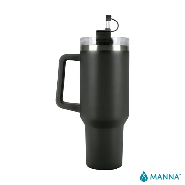 Manna™ Atlas 40 oz. Double Wall Stainless Steel Travel Tu...... from ASI 67866 Logomark/Valumark