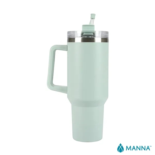 Manna™ Atlas 40 oz. Double Wall Stainless Steel Travel Tu...... from ASI 67866 Logomark/Valumark