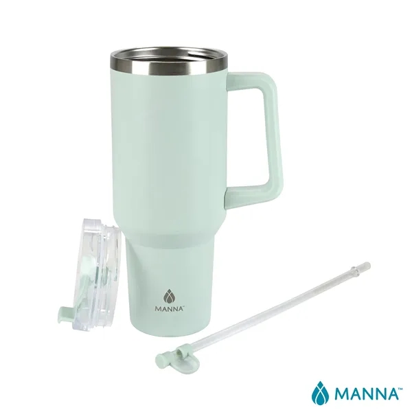 Manna™ Atlas 40 oz. Double Wall Stainless Steel Travel Tu...... from ASI 67866 Logomark/Valumark
