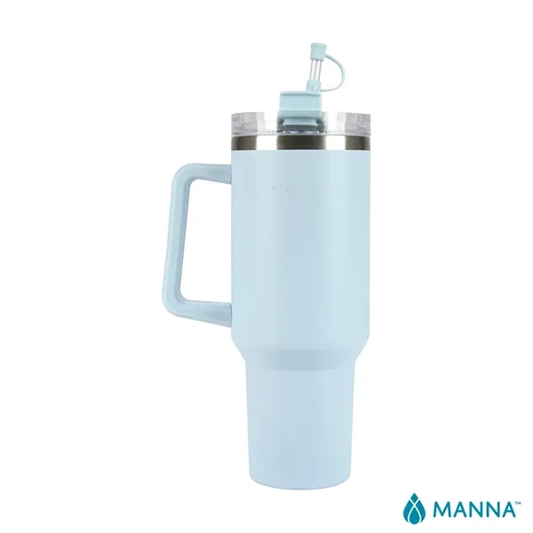 Manna™ Atlas 40 oz. Double Wall Stainless Steel Travel Tu...... from ASI 67866 Logomark/Valumark