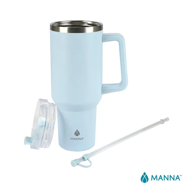 Manna™ Atlas 40 oz. Double Wall Stainless Steel Travel Tu...... from ASI 67866 Logomark/Valumark