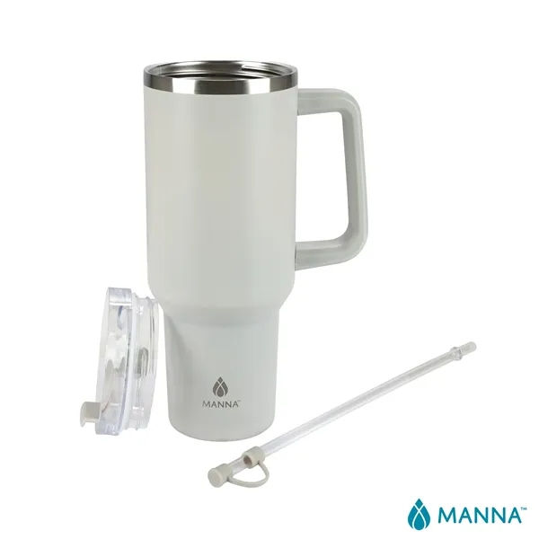 Manna™ Atlas 40 oz. Double Wall Stainless Steel Travel Tu...... from ASI 67866 Logomark/Valumark