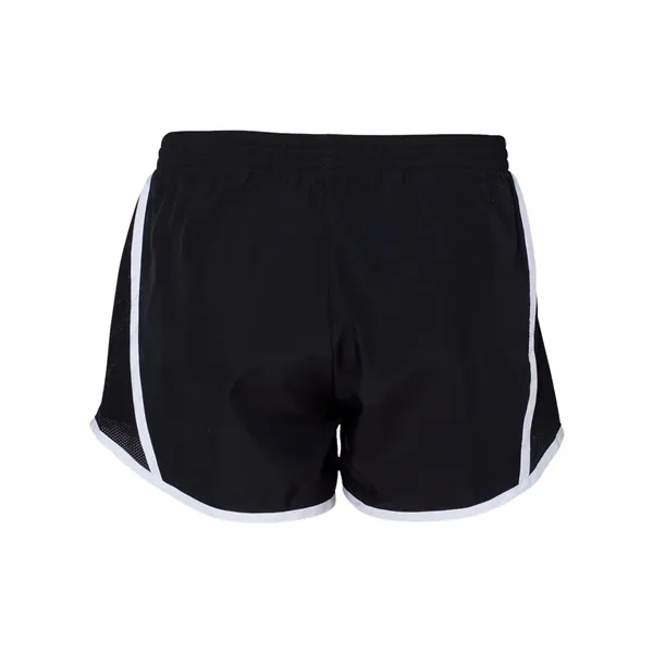 Women's polyester team running shorts. Blank.... from ASI 84358 S&S Activewear