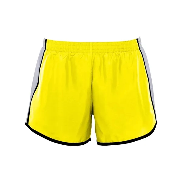 Women's polyester team running shorts. Blank.... from ASI 84358 S&S Activewear