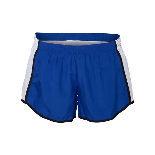 Women's polyester team running shorts. Blank.... from ASI 84358 S&S Activewear