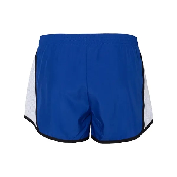 Women's polyester team running shorts. Blank.... from ASI 84358 S&S Activewear