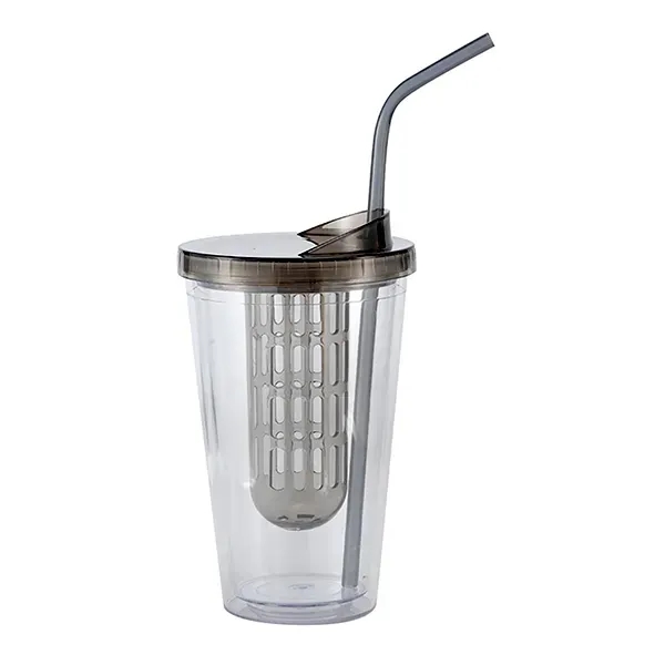 16 oz. double wall insulated plastic tumbler with infuser tube, lid... from ASI 57800 Gordon Sinclair / Gordon Sinclair®