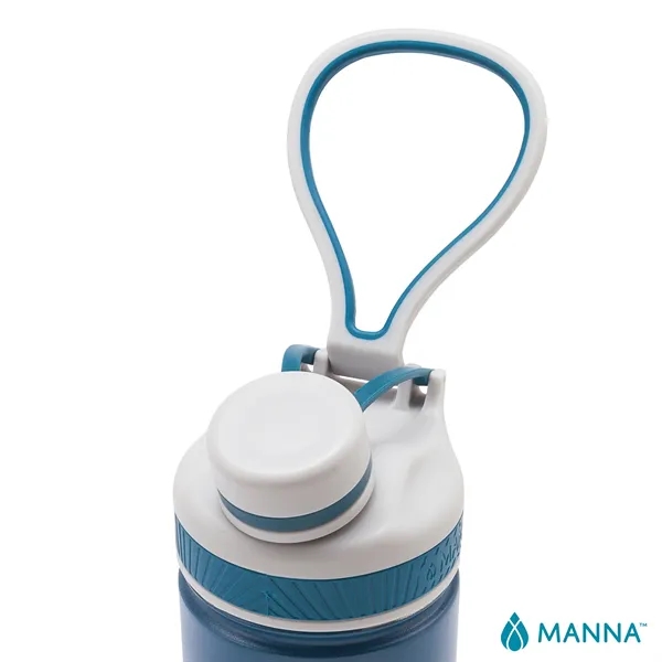 3.62" x 11.25" x 3" Manna™ 26 ounce powder-coated steel double-wall... from ASI 67866 Logomark/Valumark