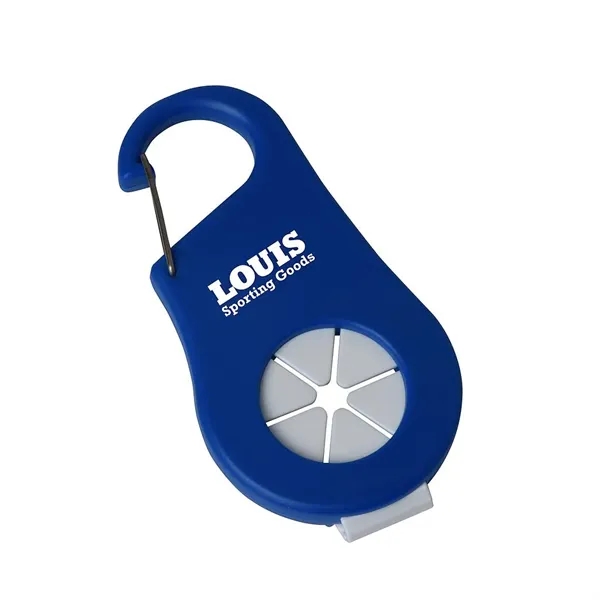 4.13" x 2.19" x 0.63" bottle and towel holder clip.... from ASI 68507 The Magnet Group / Perfect Line