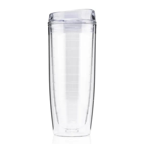 18 ounce double wall acrylic plastic tumbler with push-on lid and... from ASI 57800 Gordon Sinclair / Gordon Sinclair®