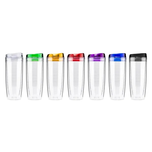 18 ounce double wall acrylic plastic tumbler with push-on lid and... from ASI 57800 Gordon Sinclair / Gordon Sinclair®