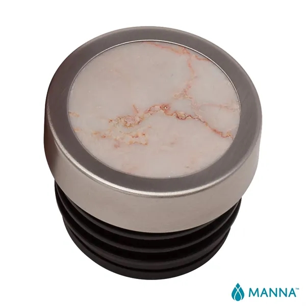 2.75" x 9.31" x 2.75" Manna Oasis 18 oz. bottle with... from ASI 67866 Logomark/Valumark