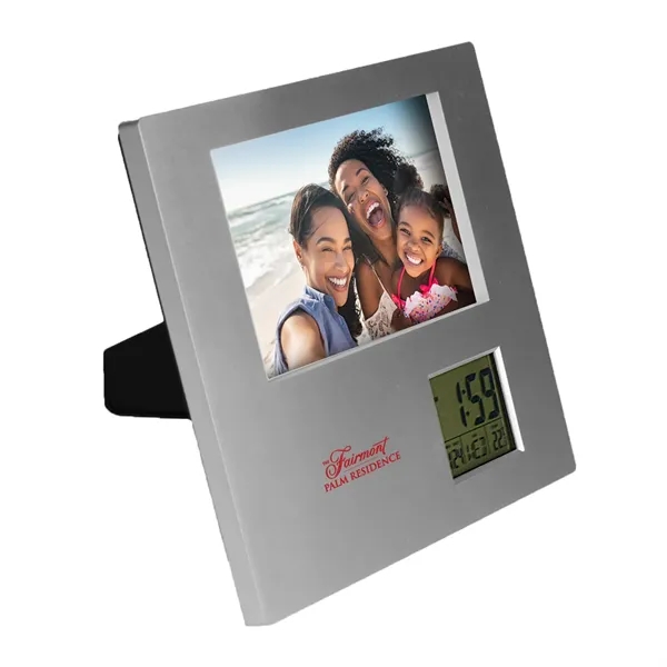Dual position picture frame that holds a 4" x 6" photo... from ASI 68507 The Magnet Group / Innovations by Magnet™