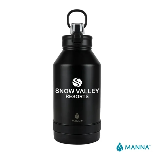 Manna™ Push 64 oz. Double Wall Stainless Steel Jug... from ASI 67866 Logomark/Valumark