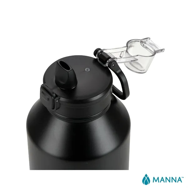 Manna™ Push 64 oz. Double Wall Stainless Steel Jug... from ASI 67866 Logomark/Valumark