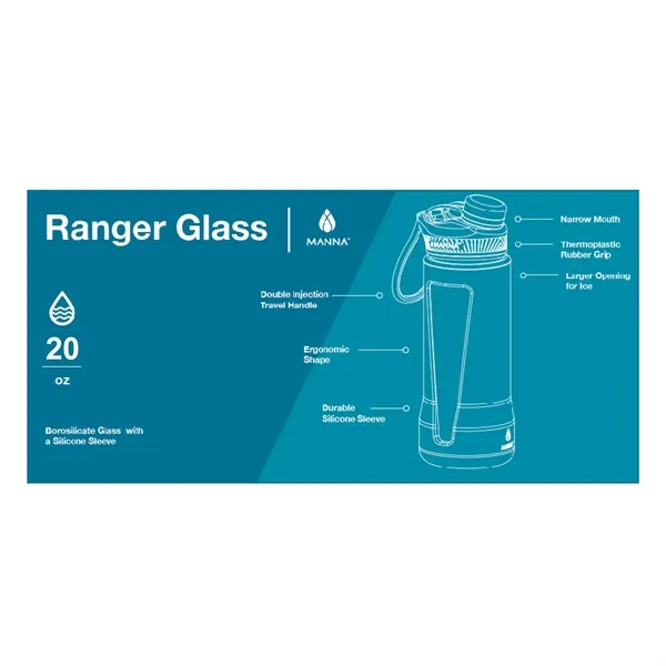 3.5" x 9.25" x 3.5" glass bottle with 20 oz. capacity;... from ASI 67866 Logomark/Valumark
