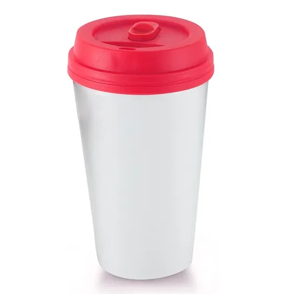 Gift set with a 16 ounce plastic coffee tumbler with silicone... from ASI 57800 Gordon Sinclair / Gordon Sinclair®