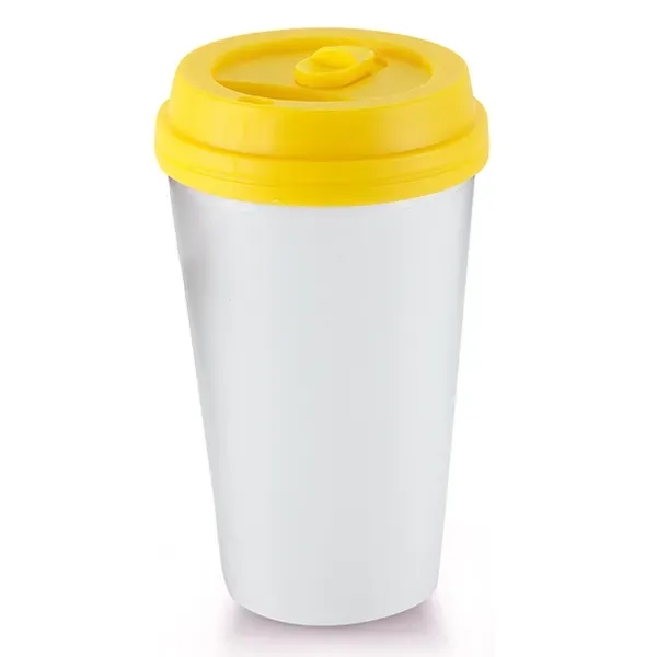 Gift set with a 16 ounce plastic coffee tumbler with silicone... from ASI 57800 Gordon Sinclair / Gordon Sinclair®