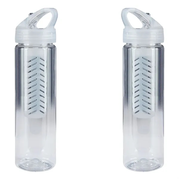 Flavor mate sport bottle with fruit infuser, screw-on sip-top lid, and... from ASI 68507 The Magnet Group / Perfect Line