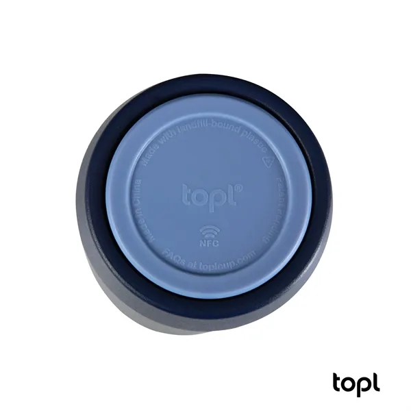 TOPL® 12 oz. Double Wall, Recycled Stainless Steel 360deg...... from ASI 67866 Logomark/Valumark