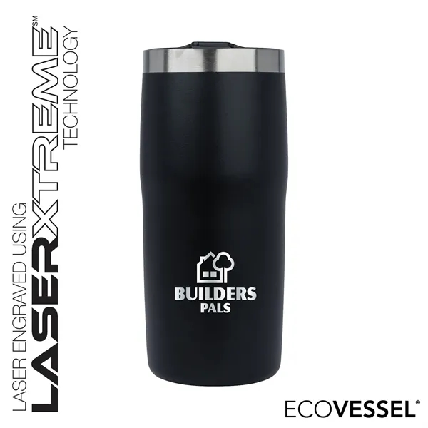 EcoVessel® The Metro 16 oz. Vacuum Insulated Tumbler... from ASI 67866 Logomark/Valumark