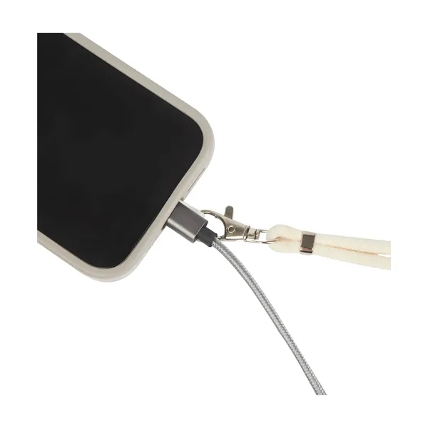 Wheaton Cotton & Bamboo Phone Lanyard... from ASI 67866 Logomark/Valumark
